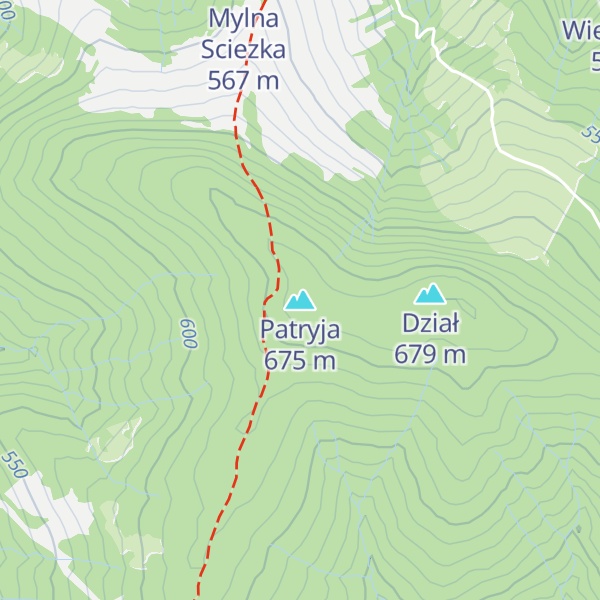 Map of Patryja