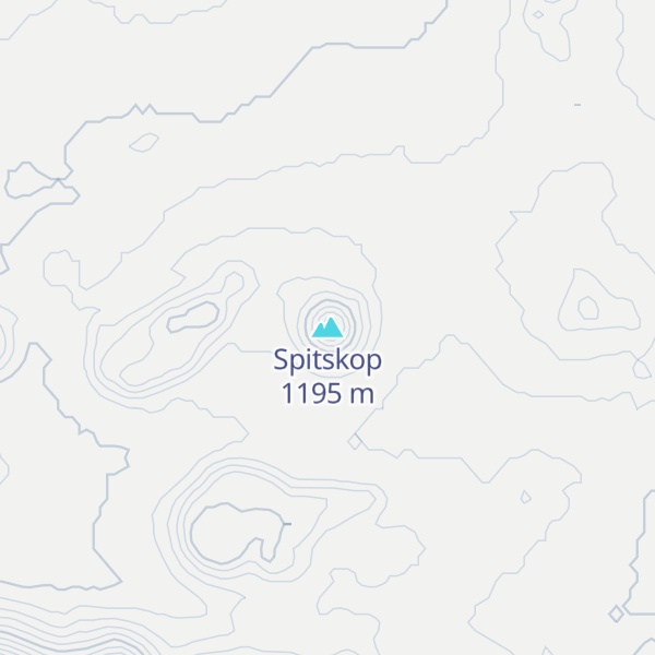 Map of Spitskop