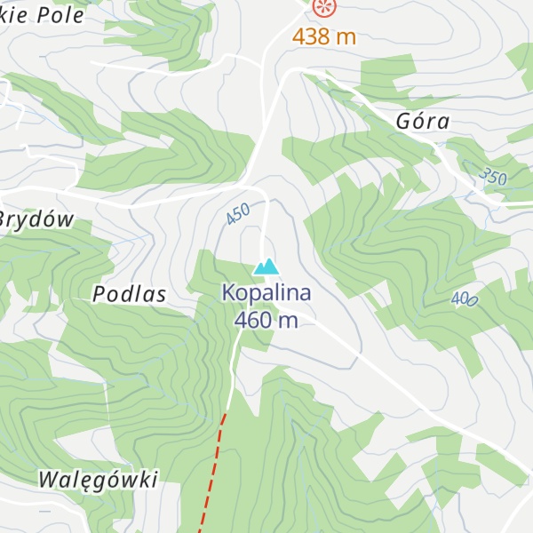 Map of Kopalina
