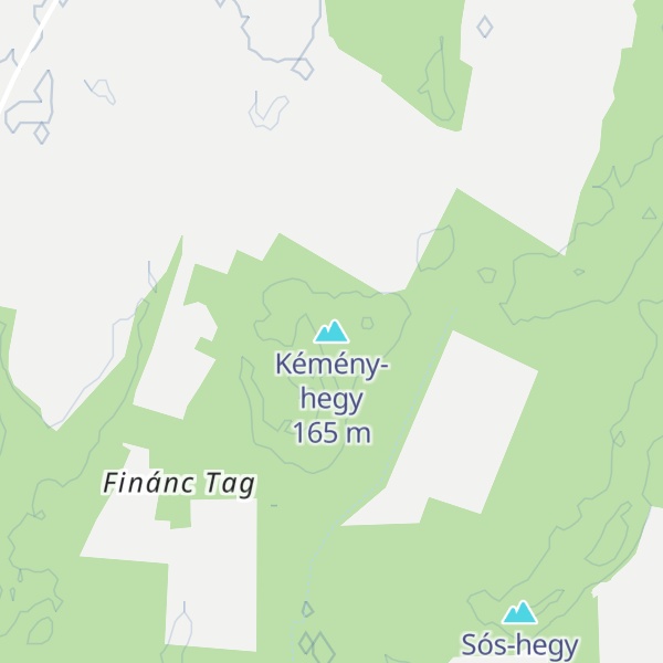 Map of Kémény-hegy
