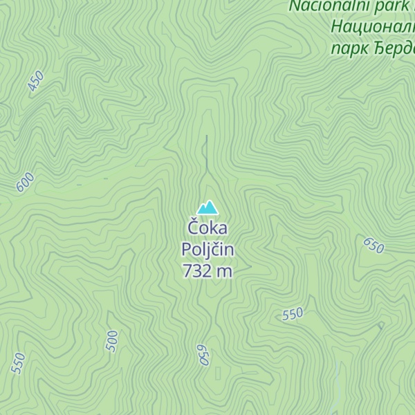 Map of Čoka Poljčin