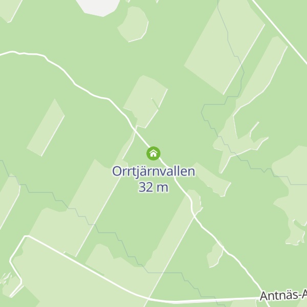 Map of Orrtjärnvallen