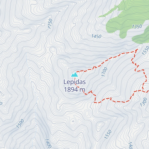 Map of Lepidas