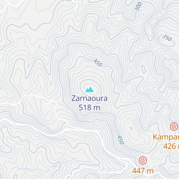 Map of Zarnaoura