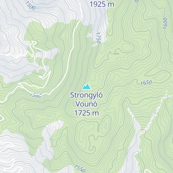 Map of Strongyló Vounó