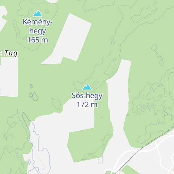 Map of Sós-hegy