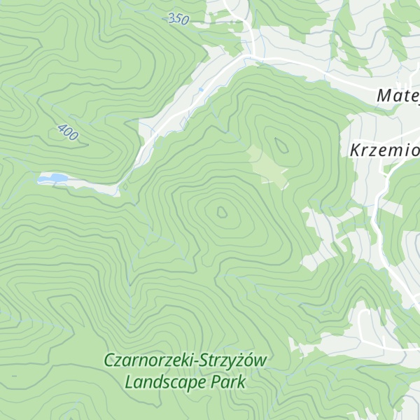 Map of Wysoka Góra