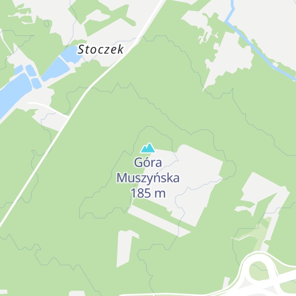 Map of Góra Muszyńska