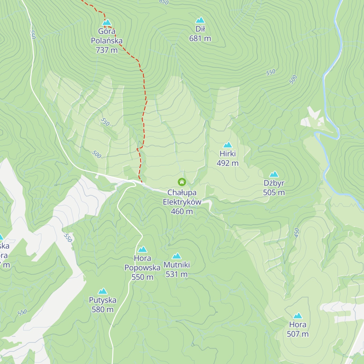 Chałupa Elektryków map
