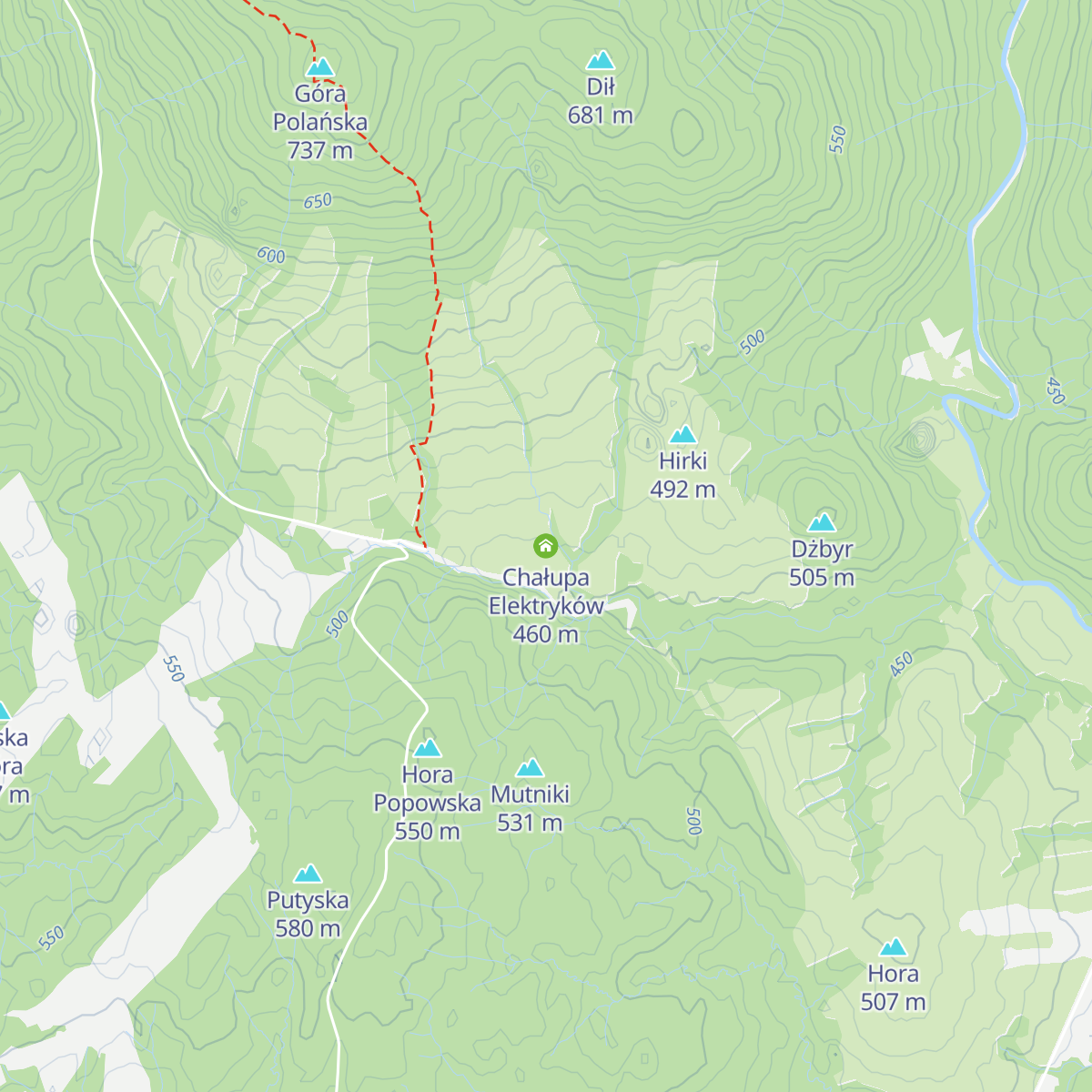 Chałupa Elektryków map