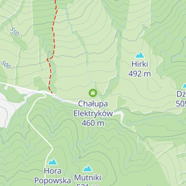 Map of Chałupa Elektryków