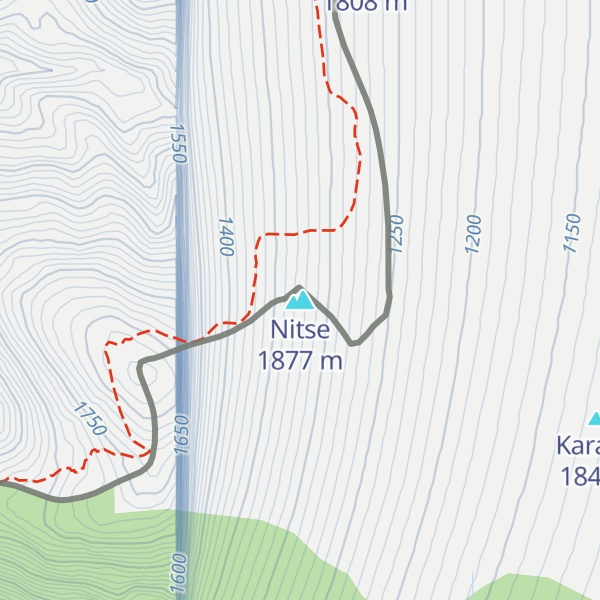 Map of Nitse