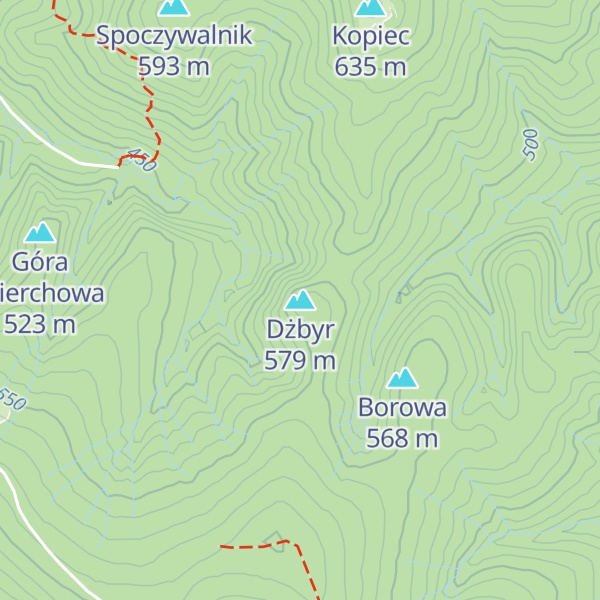 Map of Dżbyr
