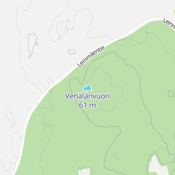 Map of Venälänvuori
