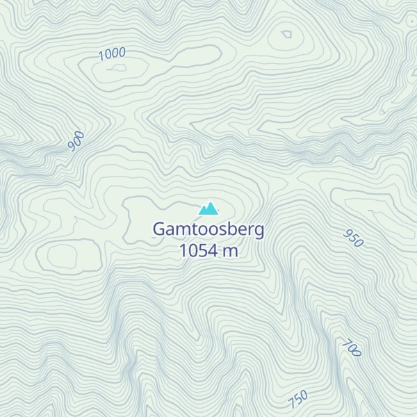 Map of Gamtoosberg