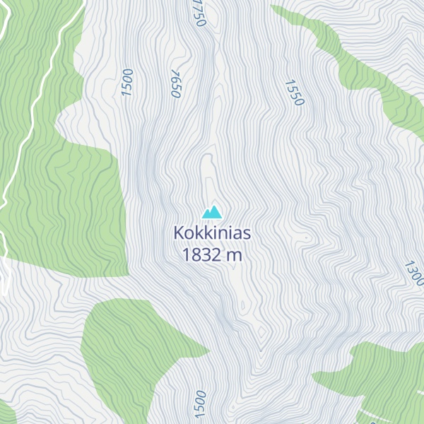 Map of Kokkinias