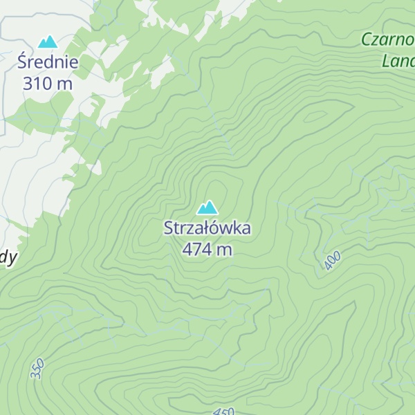 Map of Strzałówka