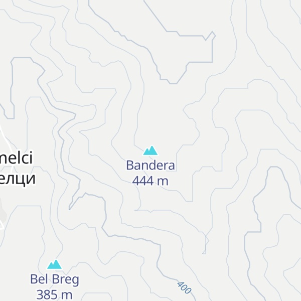 Map of Bandera