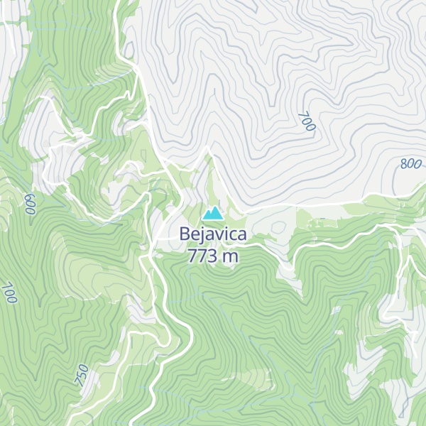 Map of Bejavica