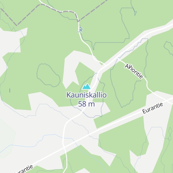 Map of Kauniskallio