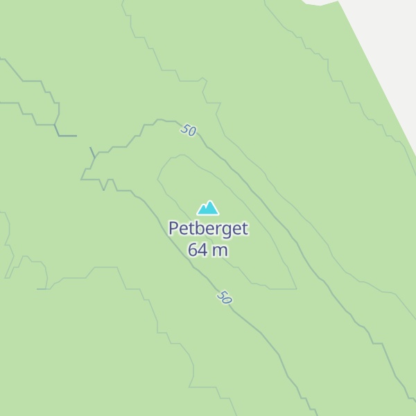 Map of Petberget