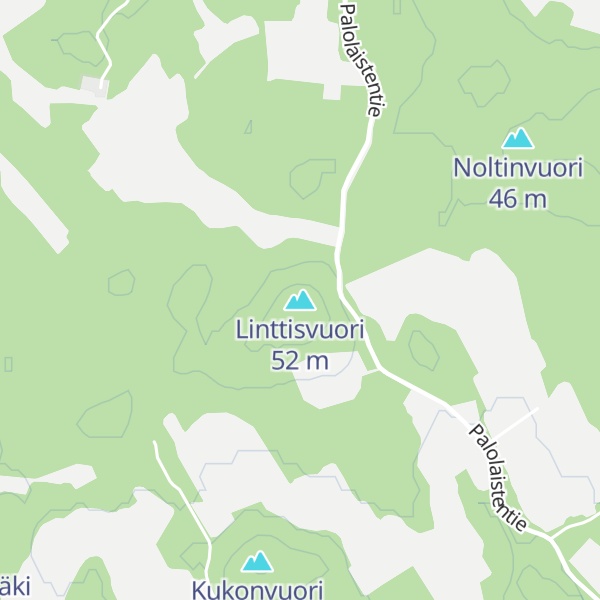Map of Linttisvuori