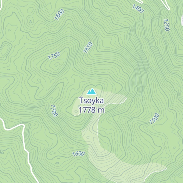 Map of Tsoyka