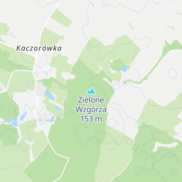Map of Zielone Wzgórza