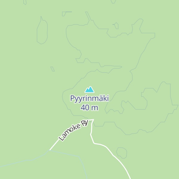 Map of Pyyrinmäki