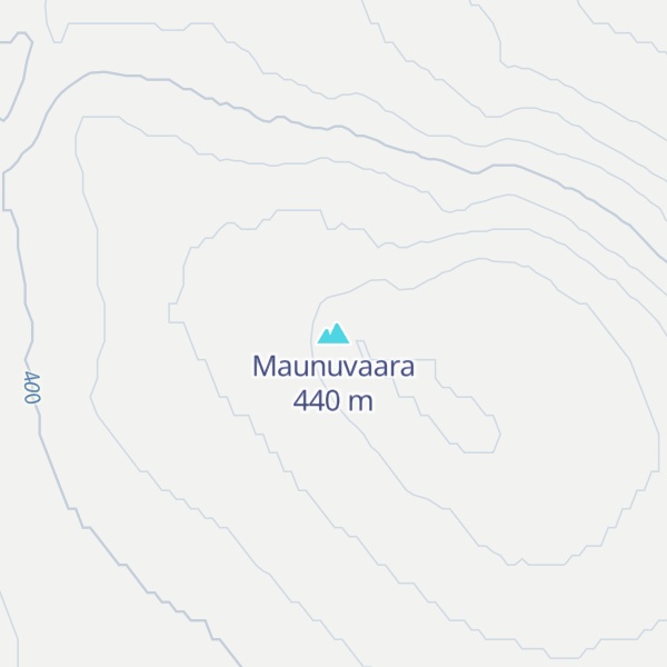 Map of Maunuvaara