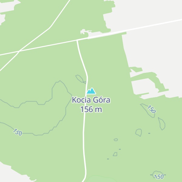 Map of Kocia Góra