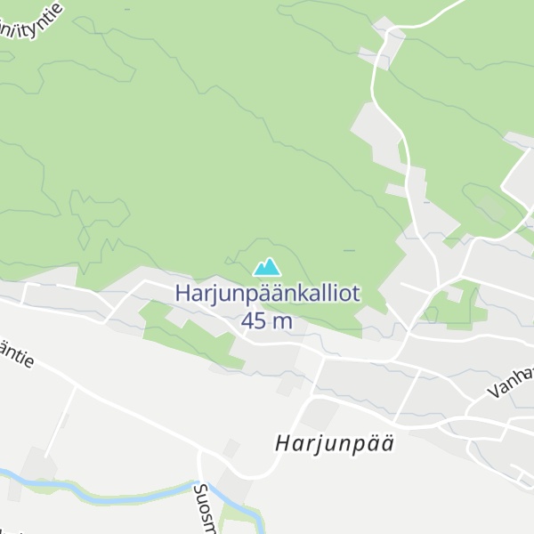 Map of Harjunpäänkalliot