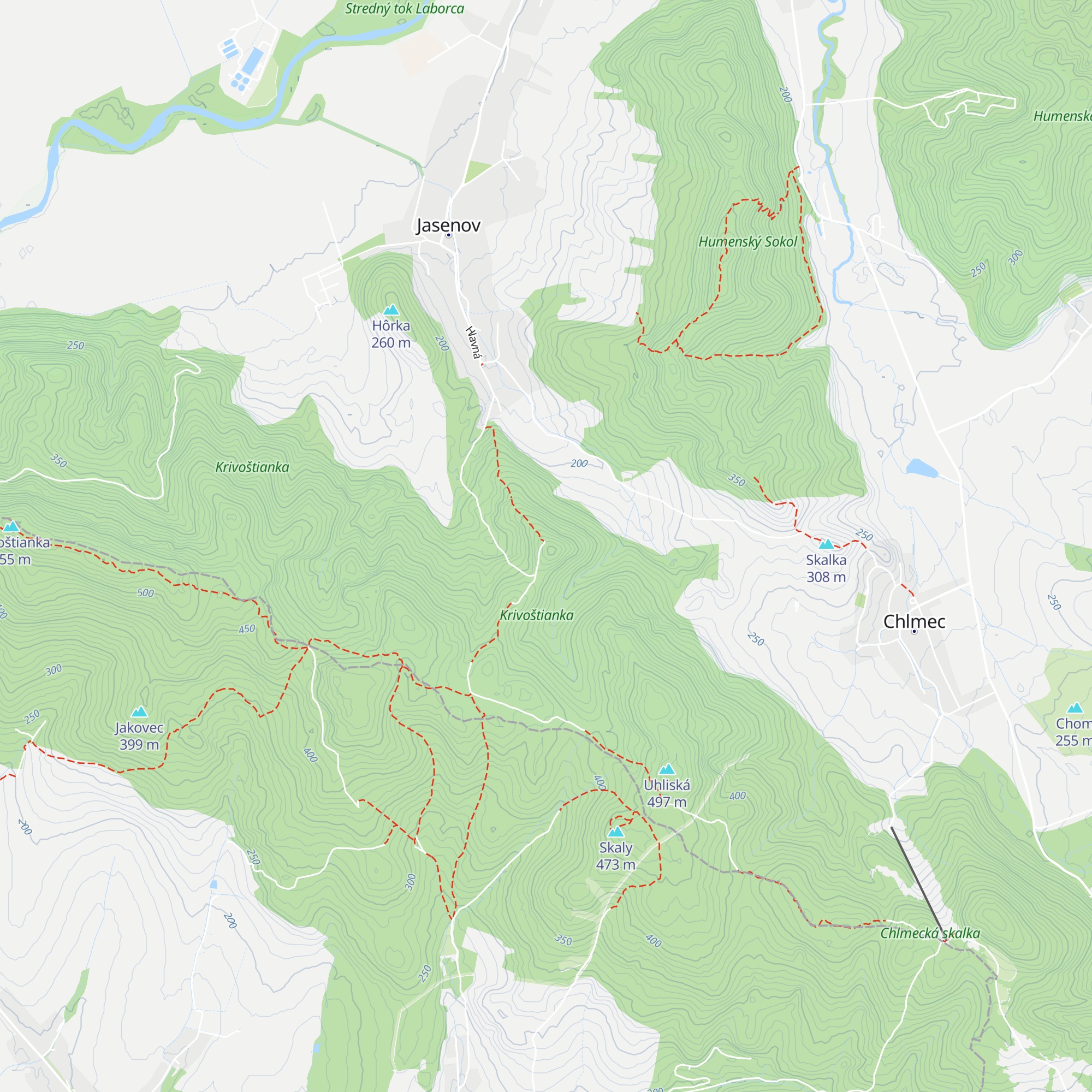 Hospodárska budova map