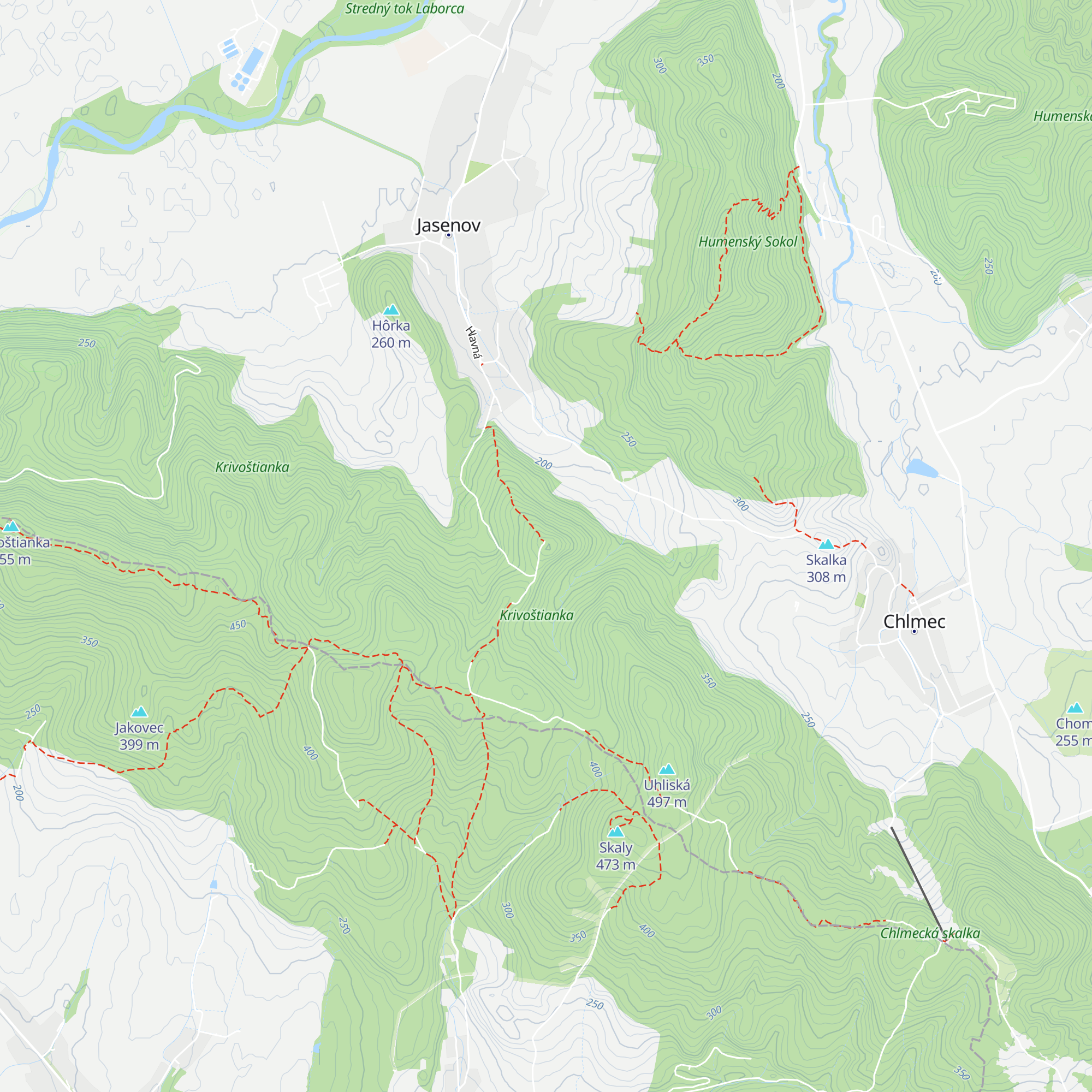Hospodárska budova map