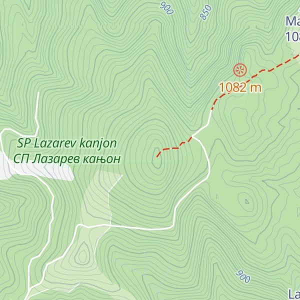 Map of Veliki Malinik