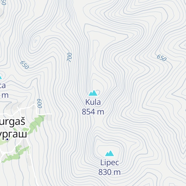 Map of Kula