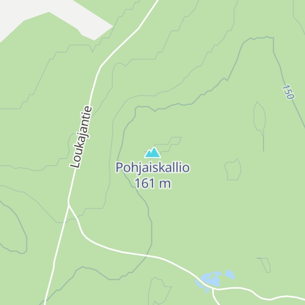 Map of Pohjaiskallio