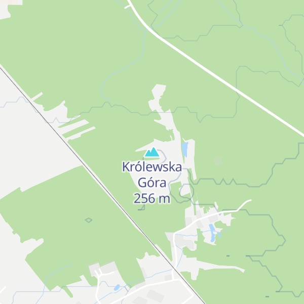 Map of Królewska Góra
