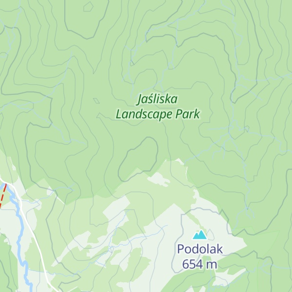 Map of Gałówki