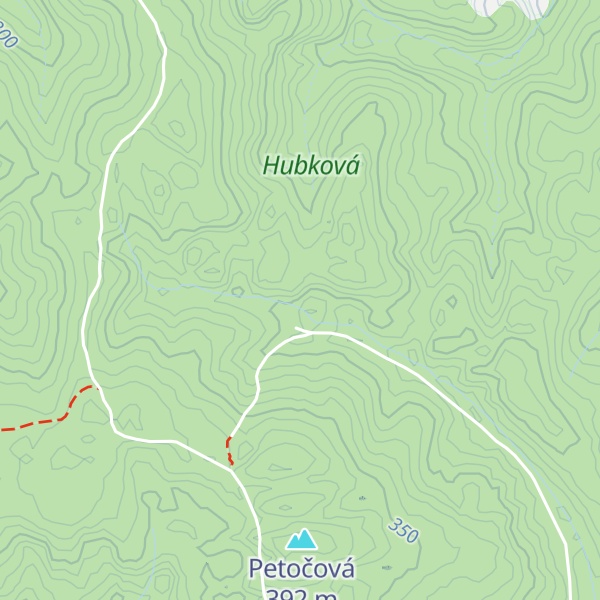 Map of Uherova chata