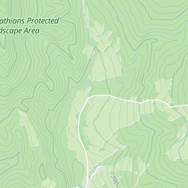 Map of Chata poľovníkov