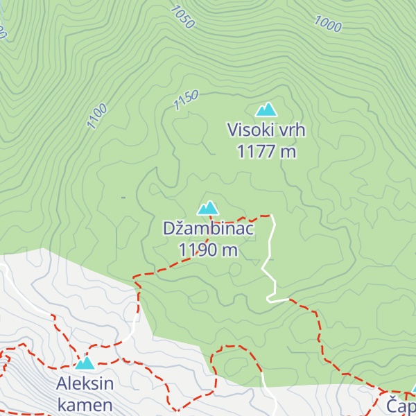Map of Džambinac