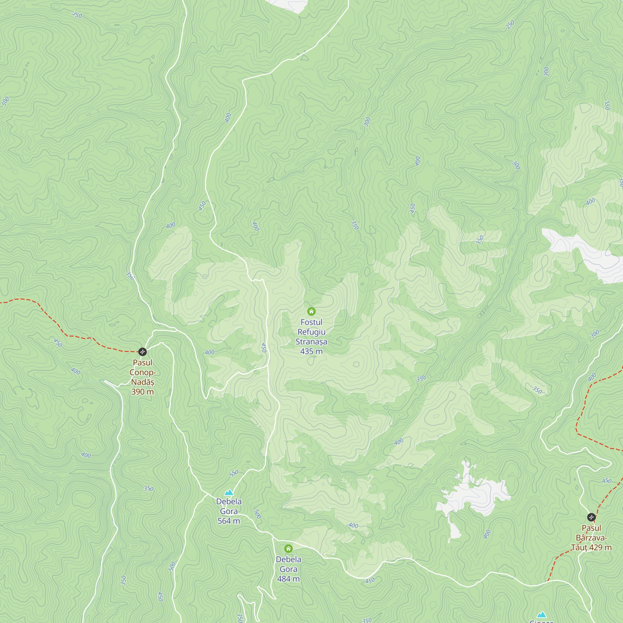 Fostul Refugiu Stranașa map