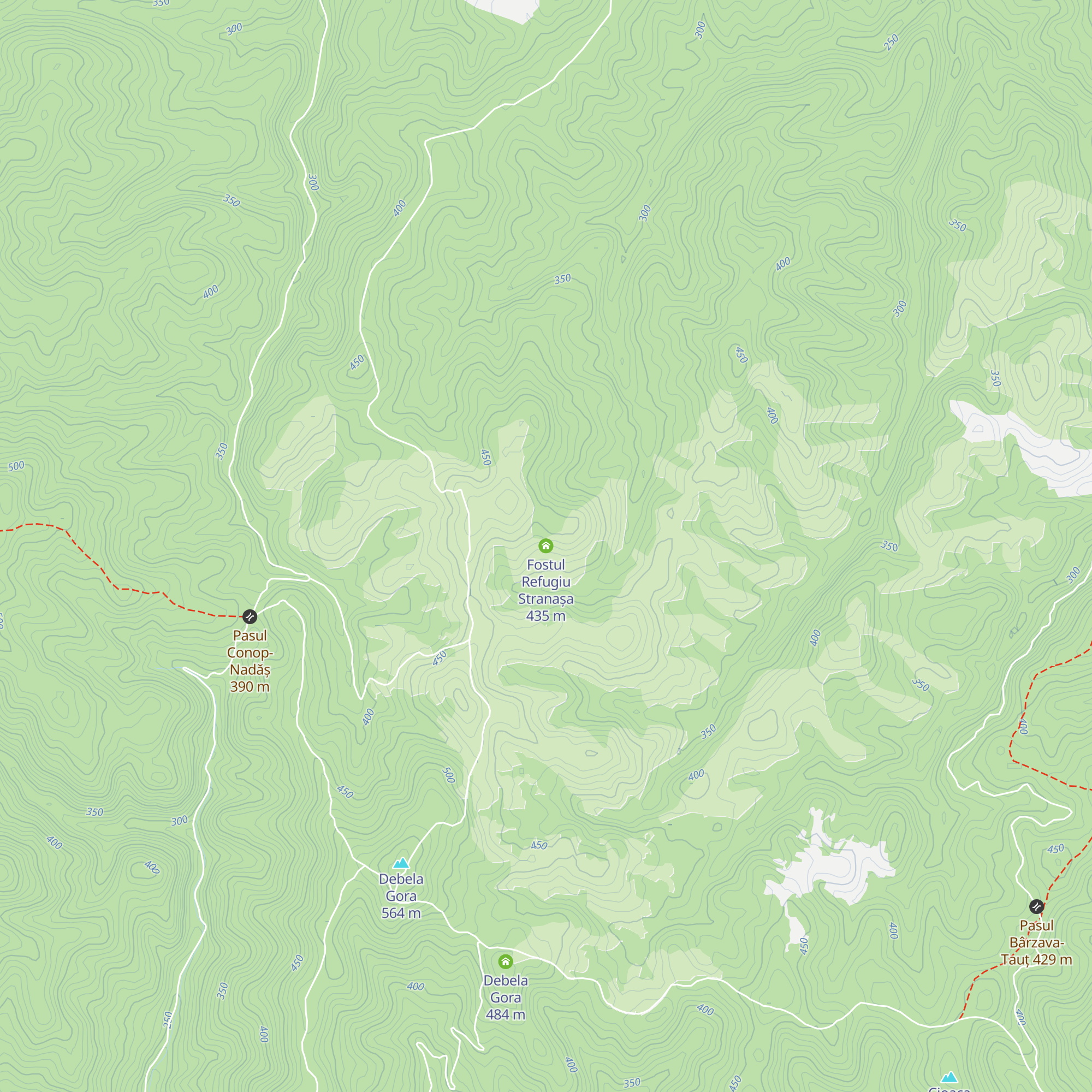 Fostul Refugiu Stranașa map