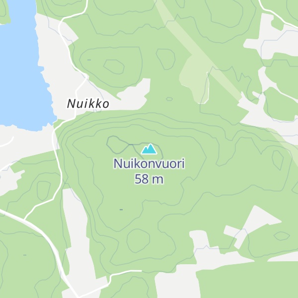 Map of Nuikonvuori