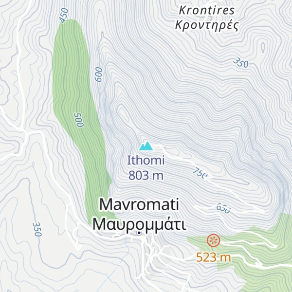 Map of Ithomi