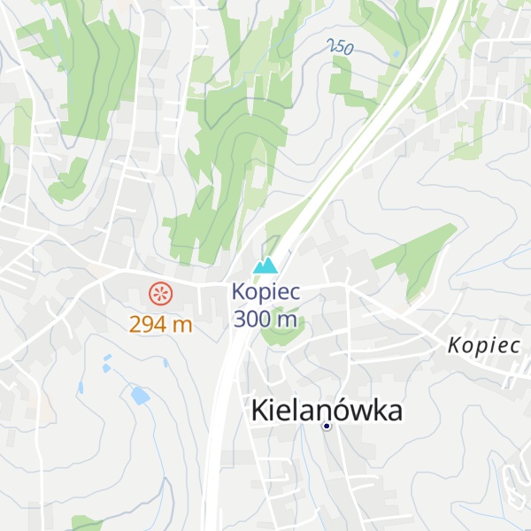 Map of Kopiec