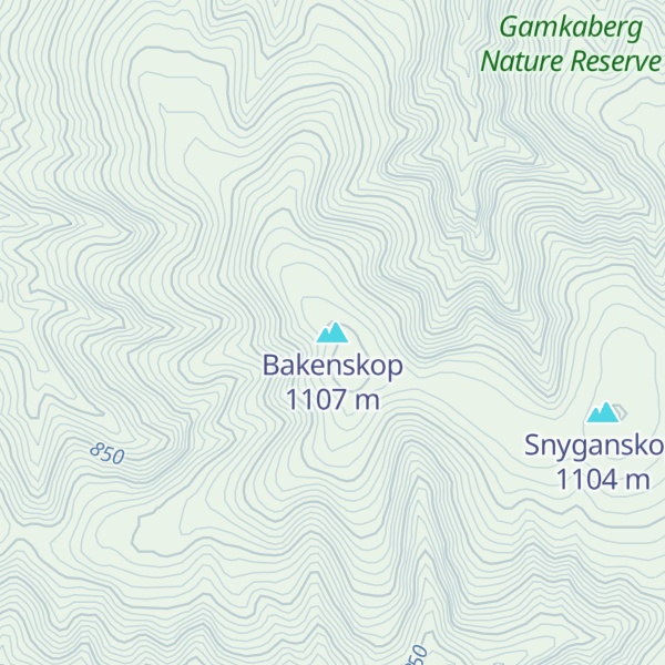 Map of Bakenskop