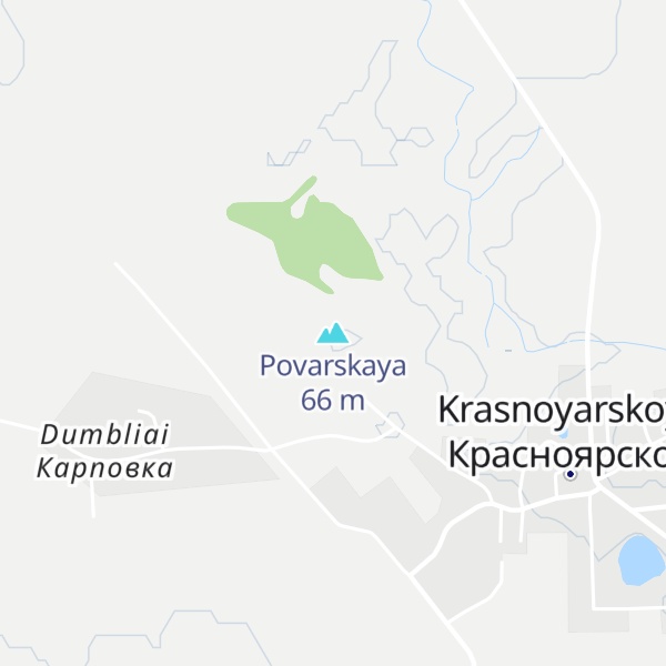 Map of Povarskaya