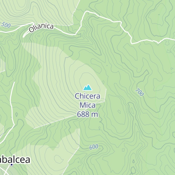 Map of Chicera Mica